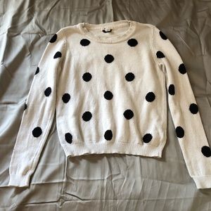 Forever 21 polka dot sweater